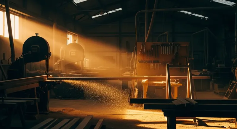 Wood dust and furniture manufacturing